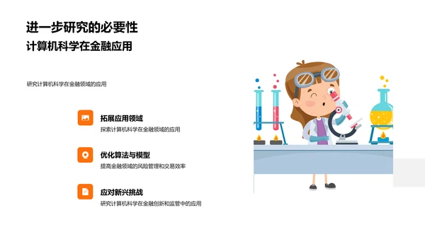 金融计算科学应用PPT模板