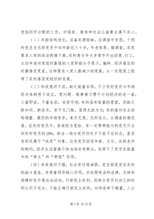 浅议县发挥农村党员先进性的有效途径.docx