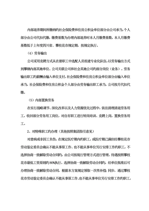 关键工程公司深化改革实施专题方案.docx