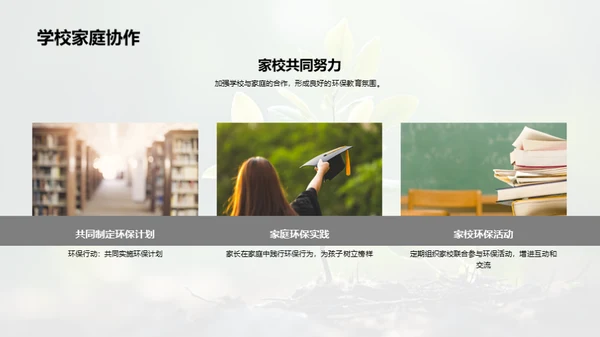 绿色生活：家庭与学校共筑