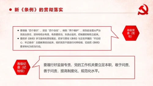 学习解读中国共产党问责条例从严治党PPT