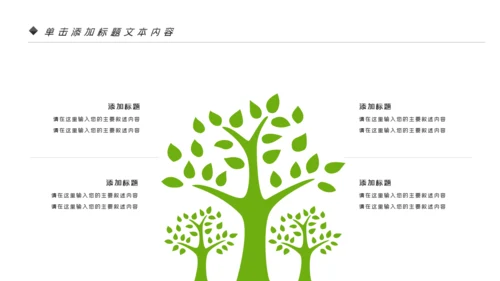 绿色唯美低碳环保绿色出行PPT模板