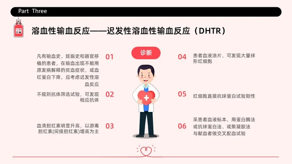 红色简约插画输液不良反应企业培训PPT课件护理不良事件