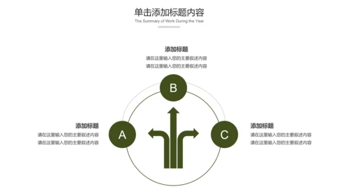 绿色户外骑行山地自行车极限运动PPT模板