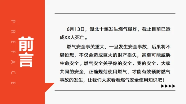 安全用气同筑平安通用PPT模板