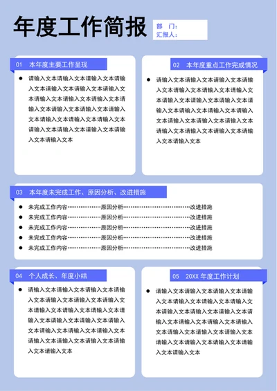 年度工作总结汇报