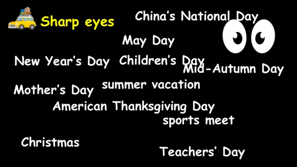 Unit 3 My school calendar Part B  Let's talk课件（共29