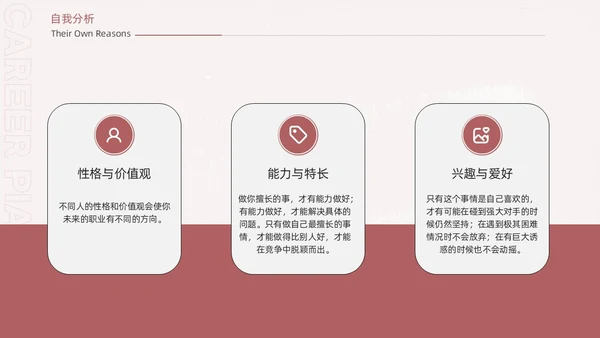 手绘卡通大学生职业生涯规划ppt