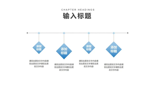 白色扁平风商务职场工作总结汇报PPT模板