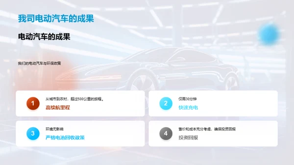 电动汽车的绿色未来