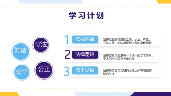 大气时尚法律律法工作总结汇报PPT
