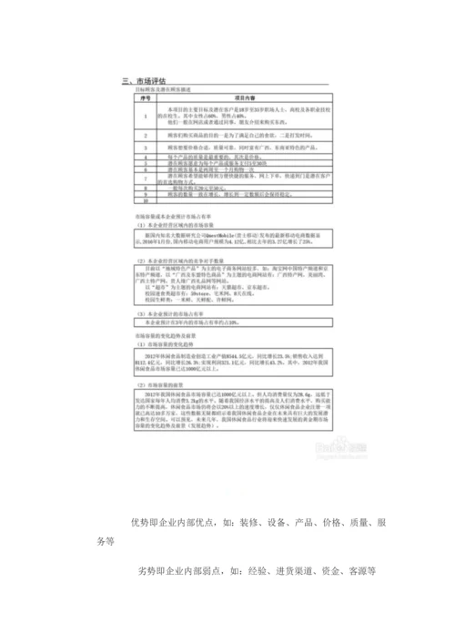 如何写好SYB创业专题计划书.docx