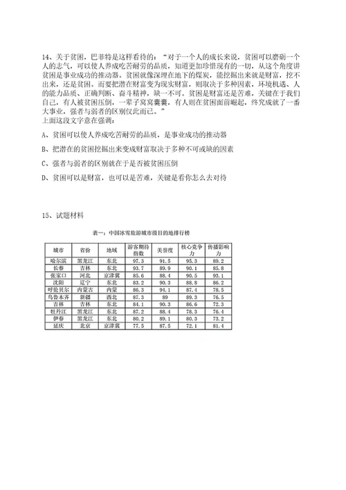 广东广州沙面街环卫站招考聘用环卫工人笔试历年难易错点考题荟萃附带答案详解