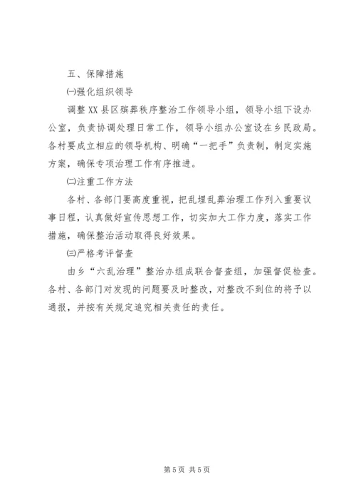 集中治理农村坟墓乱葬工作实施方案.docx