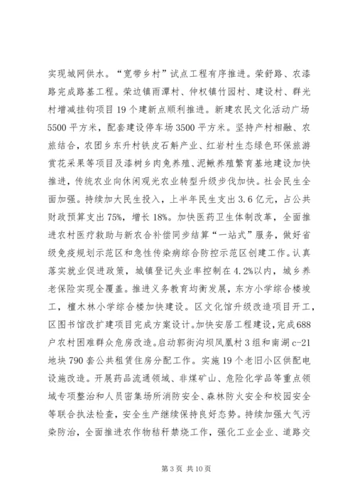 政府XX年上半年工作总结及下半年工作安排.docx