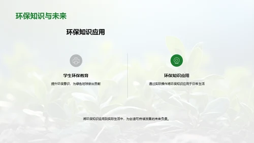 高一环保知识掌握