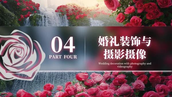 粉红色毛玻璃520情人节PPT模板