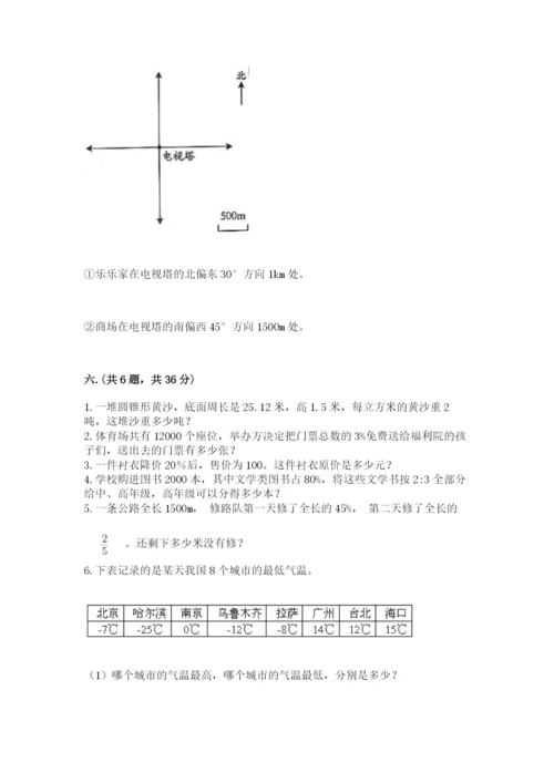 苏教版小升初数学模拟试卷【精选题】.docx