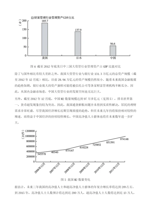 中国信托业新五年发展展望(2013).docx