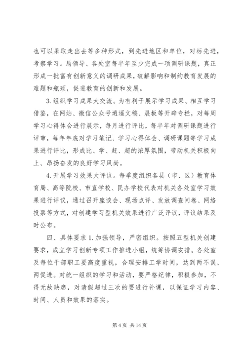 机关XX年学习计划.docx