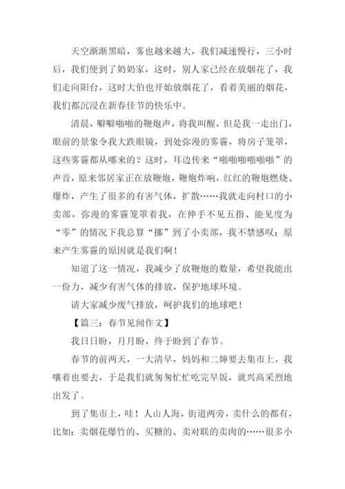 春节见闻作文350字.docx