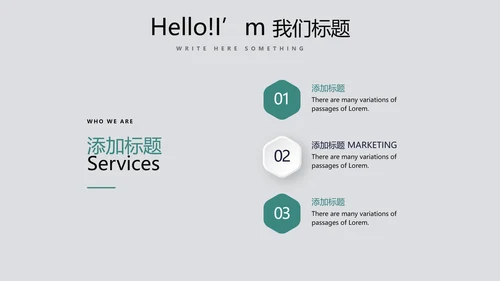公司产品介绍宣传通用PPT动态模板