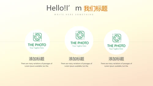 抽象艺术感公司产品介绍宣传通用PPT动态模板