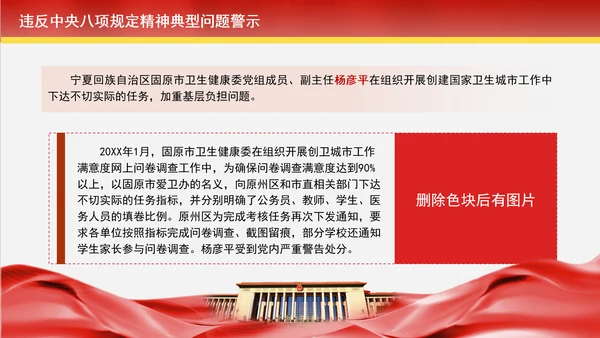 2024年10月党课违反中央八项规定精神典型问题警示学习党课PPT