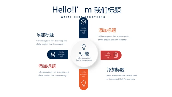 红色人力资源年终工作总结商务通用PPT动态模板