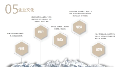 银色高端商务公司简介通用PPT模板