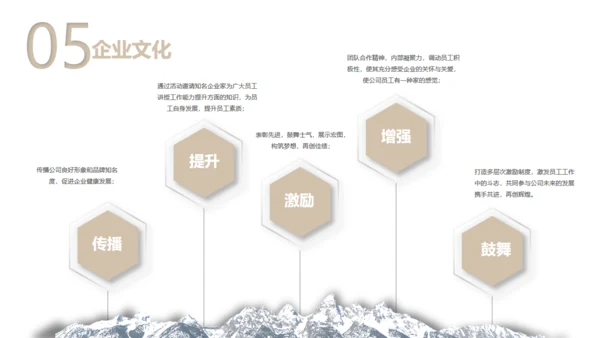 银色高端商务公司简介通用PPT模板