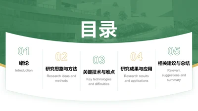 目录-答辩PPT模板