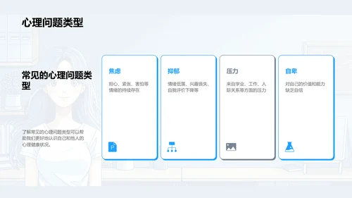 心理健康教育讲座PPT模板