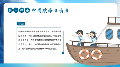 中国航海日纪念郑和下西洋航海历史航海PPT课件
