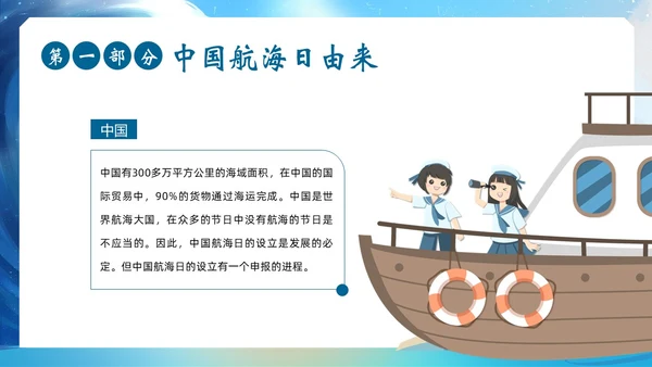 中国航海日纪念郑和下西洋航海历史航海PPT课件