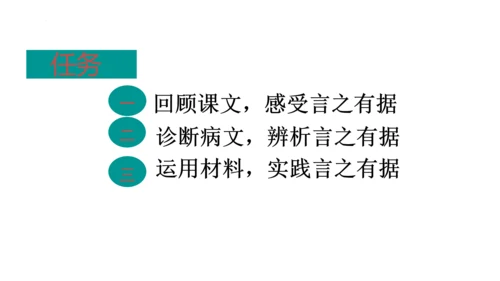九年级上册 第三单元 写作《议论要言之有据》课件(共29张PPT)