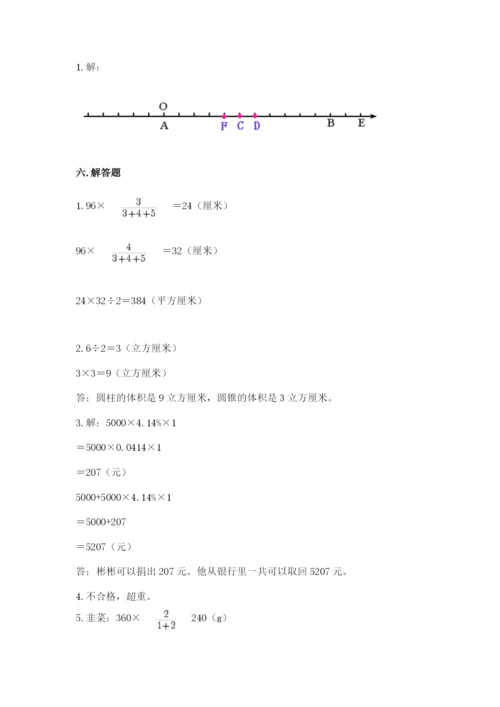 泸州市小升初数学测试卷含答案.docx