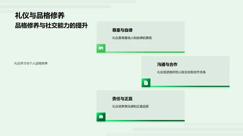礼仪文化学习讲座PPT模板