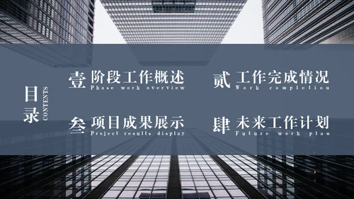 大气商务风职场述职报告通用PPT模版