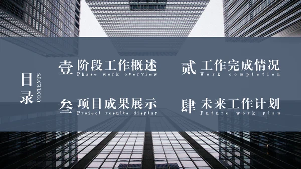 大气商务风职场述职报告通用PPT模版