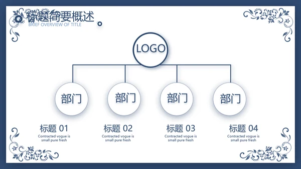 欧式花纹项目创业融资计划书商业计划书PPT