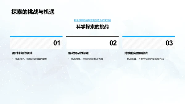 科学与生活实践PPT模板