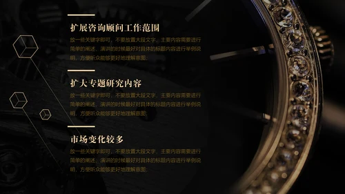 黑金简约商务房地产营销策划模板