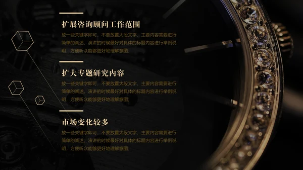 黑金简约商务房地产营销策划模板