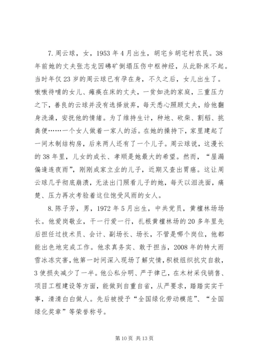 学习感动行业十大人物先进事迹,践行四个三精编.docx