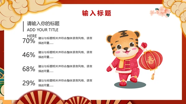 虎年国潮风元旦晚会策划通用PPT