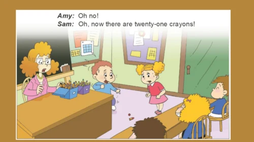 Module 5 Unit 1  There are only nineteen crayons.课