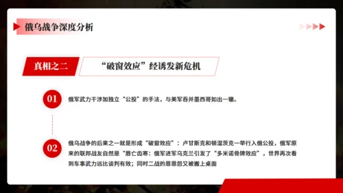 俄鸟战争深度分析通用PPT模板