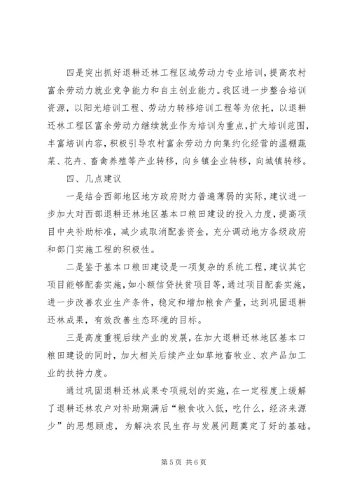 县巩固退耕还林成果后续产业建设项目可行性研究报告 (4).docx