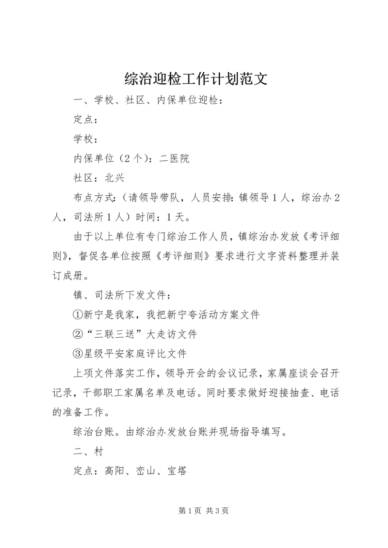 综治迎检工作计划范文.docx